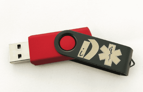 Usb Medical Id Card